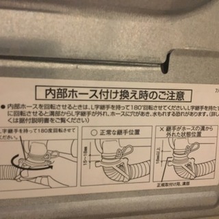 （交渉中)洗濯機さしあげますの画像