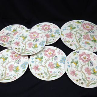 ビレロイ＆ボッホ Chintz プレート(約21cm)×6枚、プ...