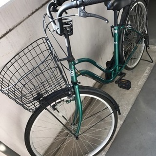ギア変速付き自転車