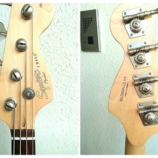 スクワイア・ジャズベース☆(3mケーブル／Sケース付き) Squier Affinity Jazz Bass Purpleの画像