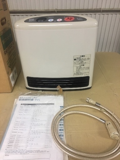 リンナイ ガスファンヒーター 美品中古