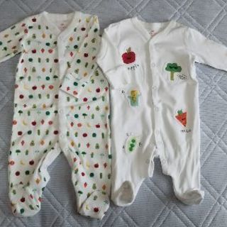 【済】美品 足つきロンパース 3-6M next baby