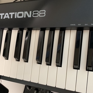 M-AUDIO Keystation 88 (88鍵盤 USB ...