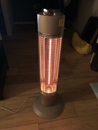 購入したばかりの電気ヒーター