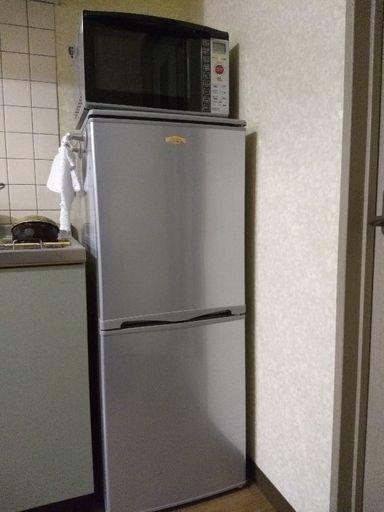 Abitelax 143L 2ドア冷蔵庫＆日立 オーブンレンジ