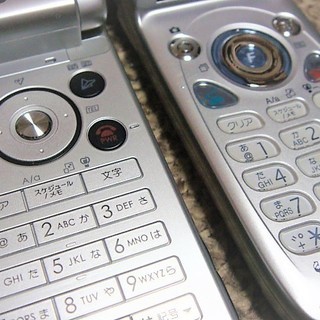 値下げ！オマケ付き【モックアップ】vodafone*ガラケーモックアップ