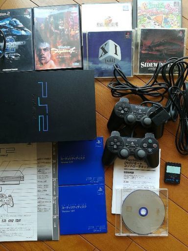 プレイステーション2 本体\u0026ソフト×6