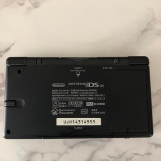 Nintendo DS Light & ゲームソフト3本の画像