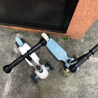 子供用スクーター2台あげます。