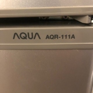 AQUA 109L 冷蔵庫 ☆お譲りします☆の画像