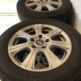スタッドレスタイヤ アルミホイール ４本 YOKOHAMA ICEGUARD30 お取引中の画像
