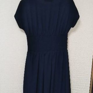 【済】美品 ワンピース 紺 Culture Medium🖤の画像