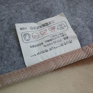 ホットカーペットではなく、ホットカーペット専用カバーです。お間違いないようお願いします。アクリル100％の画像