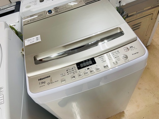 安心6ヶ月動作保証付！！ハイセンスの乾燥付き洗濯機が入荷致しました！
