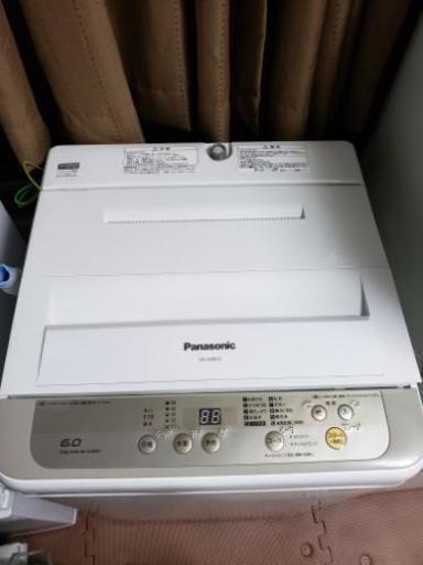 Panasonic洗濯機　2017年製　6kg　美品　東京　神奈川　格安配送
