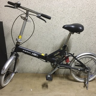 AERO STV 16インチ 折り畳み自転車 リヤサス付き