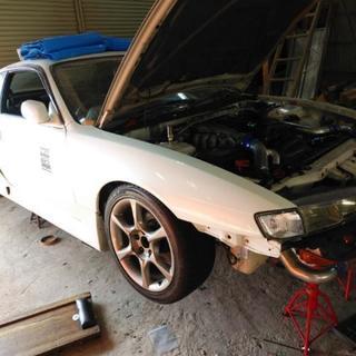 s14シルビア　ミサイルに!!