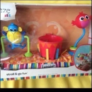 難あり‼️⭐︎Lamaze ベビーカー ストローラー・ファン ⭐︎新品の画像