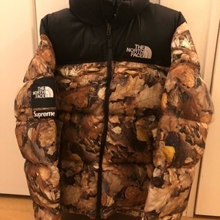 ＊新品＊ supreme × the north face nuptse 枯葉 ダウンジャケット