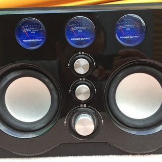 FUZE  アンプ内蔵 2.1ch スピーカーシステム  AVS230VU   通電確認済みの画像