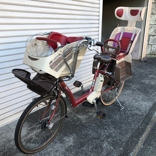 電動アシスト自転車 3人乗りママチャリ