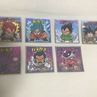 ドラゴンボールマンチョコ超  シール 売りまたは交換