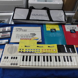 カシオ　CASIO PT-80 電子キーボード  カシオトーン ...