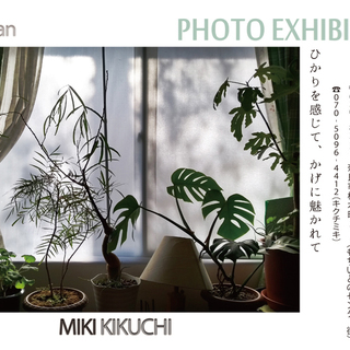 キクチミキ写真展　ひかりを感じて、かげに魅かれて