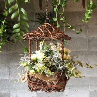 新しい寄せ植えの技法/ギャザリングの画像