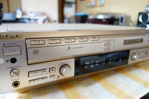 【SONY 】ソニー MXD-D5C　 5枚CD/MDレコーダー【メンテ済】