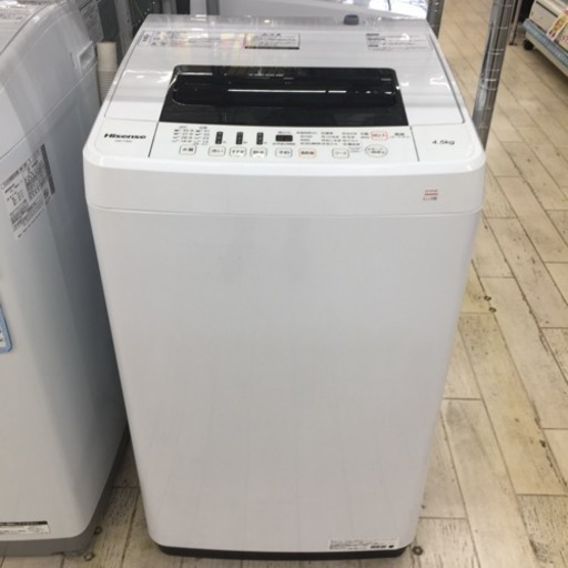 東区 和白 Hisense 4.5kg洗濯機 2018年製 HW-T45CT 0109-5 東区 和白 Hisense 4.5kg洗濯機 2018年製 HW-T45CT 0109-5