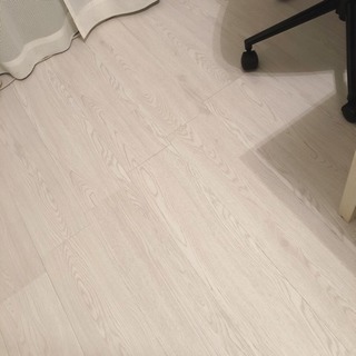 フロアタイル/フロアシート/DIY/木目調ホワイト