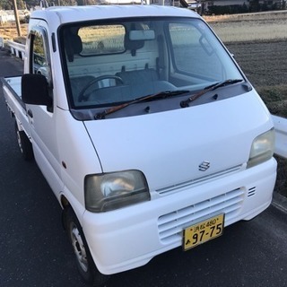 お取引完了】スズキ2WD軽トラック キャリィ DA52T 車検19年11月女性も