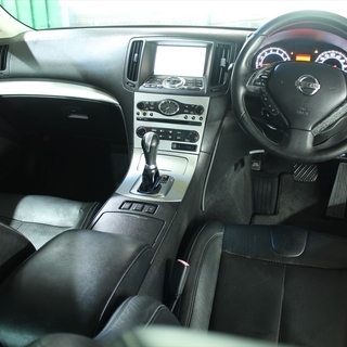 【車検２年付】  日産 スカイラインクーペ 3.7 370GT タイプP 黒革シート/HDDナビ/バックモニター☆自社ローン・オートローン全国対応の画像