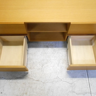 WELL　ＴＶボード　引出し付き木製テレビ台『美品中古』【リサイクルショップサルフ】の画像
