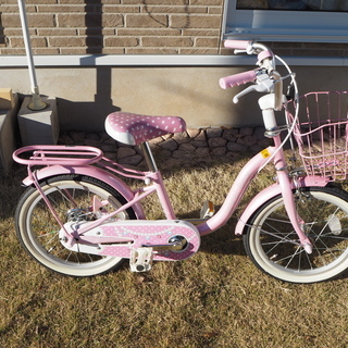 比較的美品　子供用自転車16インチ　女の子