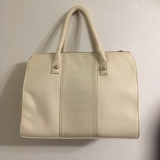 FOREVER 21 レディース 2WAYバッグ アイボリー