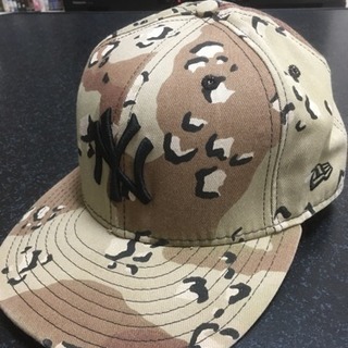 NEW ERA  CAP NY カモフラージュ