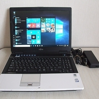 高速SSD120GB搭載　Fujitsu FMV-BIBLO N...