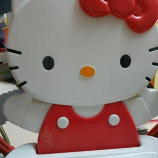 キティちゃん 二人乗り ブランコ オマケにキティちゃん グランド ピアノの画像