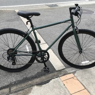 【新車】クロスバイク backpacker.マットカーキ