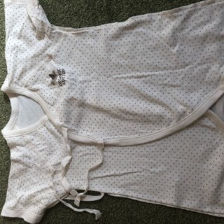 新生児肌着  2枚セット オーガニックコットンの画像