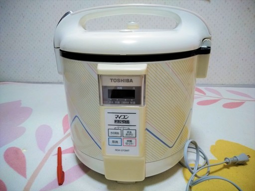 ★USED品!!「TOSHIBA」1.5升炊きのレトロな炊飯器・炊飯ジャー★