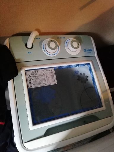 小型洗濯機  脱水機能なし