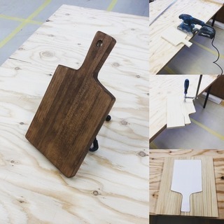 《DIY》電動工具を体験！オリジナル木製カッティングボードの製作の画像