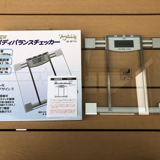 ★ボディバランスチェッカー  体重計/体脂肪率計 美品