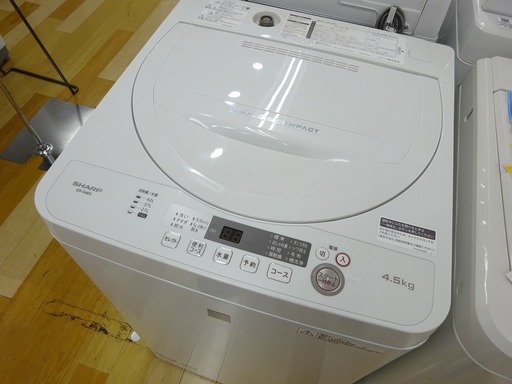 安心の1年保証付！2017年製SHARP(シャープ)5.0kg全自動洗濯機です！【トレファク 岸和田】