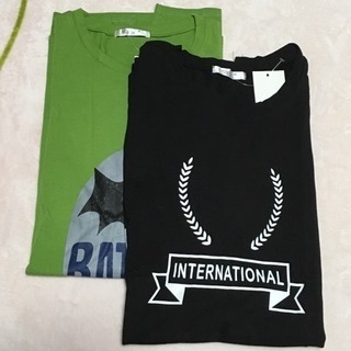 値上げ！Tシャツ 新品 2枚組 部屋着 大きめサイズ 男性L 女性LL