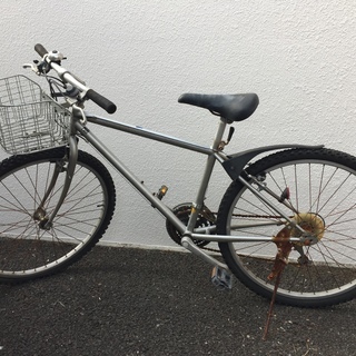 MUJI良品計画の自転車26インチ　古い