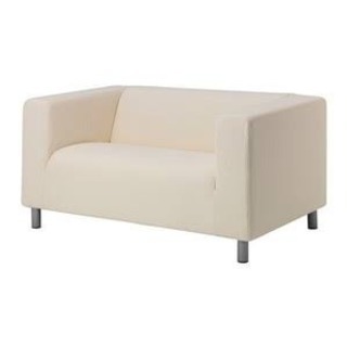 【再掲載のため終了】IKEA KLIPPAN 2人掛けソファ カ...